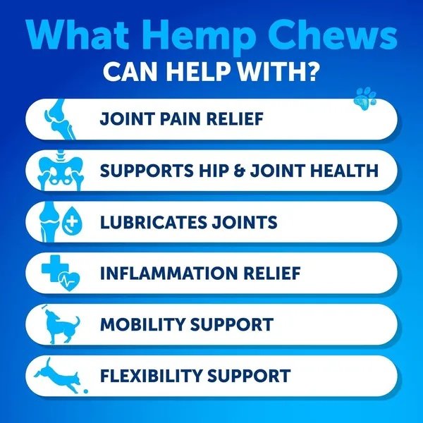 Hemp Hip And Joint Supplement For Dogs Glucosamine For Dogs - Image 2