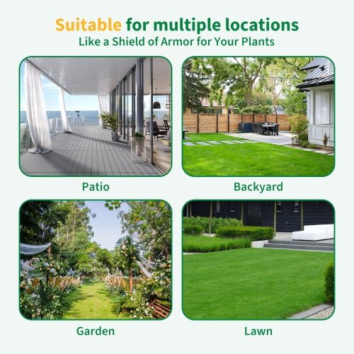 Walk In Greenhouse Hexagonal Upgrade Reinforced Frame Heavy Duty Plastic Greenhouse Reinforced Thickened Waterproof Insulation 9.2x8.1 Ft - Image 4